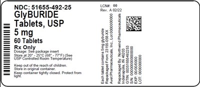 Label (51655 492 25 Master Bottle Label Approval   Rev A 02 22)